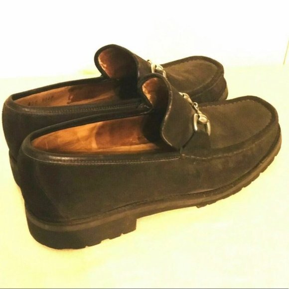 Horse Bit Shoes Wilkes Bashford Barrett Suede - Picture 7 of 9